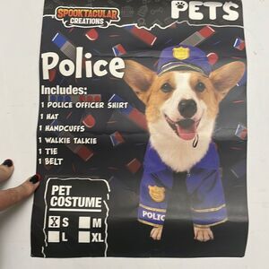 Policeman Pet Halloween Costume